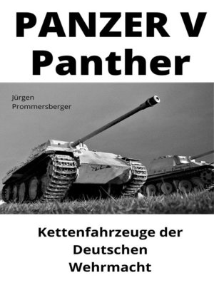 cover image of Panzer V "Panther"